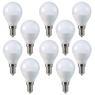 Image of V Tac LED 3w P45 Golf Ball Bulbs PACK OF 10 E14 / SES Cool White 6400K