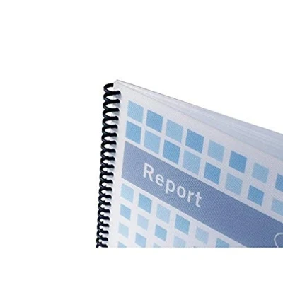 Image of GBC PolyTechno Binding Covers 700 micron A4 Textured White (50 Pack)