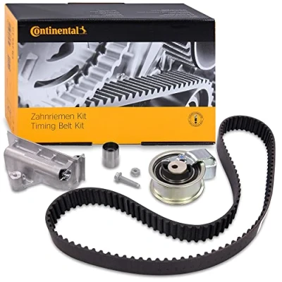 Image of CT1021K2, CT1028, CT1028K2 Timing belt kit CONTITECH 120 with tensioner pulley damper AUDI: A6 C5 Avant, A4 B5 Saloon