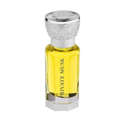 Image of Swiss Arabian Private Musk Unisex Oriental, Gourmand, Concentrated Perfume Oil Luxury Fragrance Long Lasting, Enchanting Fusion Of Arabic With Notes Saffron, Caramel, Amber 12ml