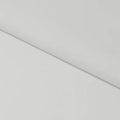 Image of Zweigart White (100) 18 Count Half Metre Aida measuring 110cm x 50cm (43 19 Inches)