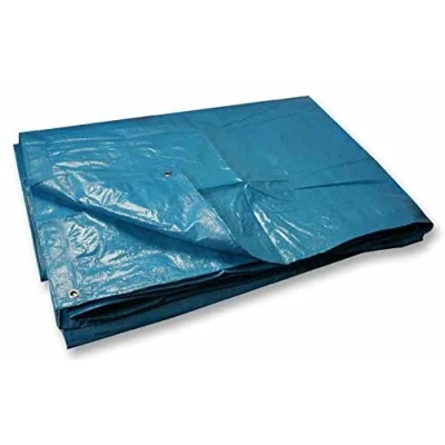 Image of DURATOOL D00065 Polyethylene Tarpaulin, 9ft x 6ft