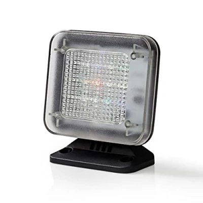 Image of Ex Pro Fake Dummy TV Simulator Eco Friendly Home Security Anti Burglar and Theft Deterrent with LED Light Timer &amp; Dusk Sensor