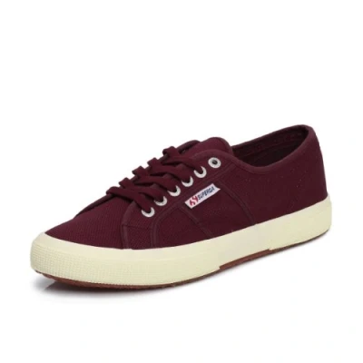 Image of Superga Unisex Cotu Classic Trainers Trainers, Dk Bordeaux, 3.5 UK