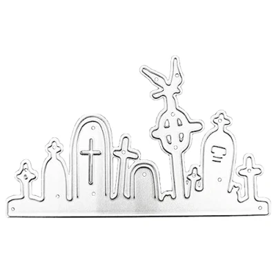 Image of Grave Metal Cutting Dies Scrapbooking Stencil Die Cuts Card Embossing DIY Photo Album Template Mold Decoration Craft