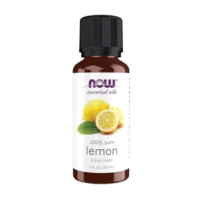 Image of NOW 100% Pure Lemon Essential Oil
