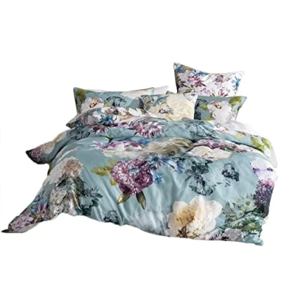 Image of Linen House Lena Duvet Cover Set, Cotton, Multi, Single