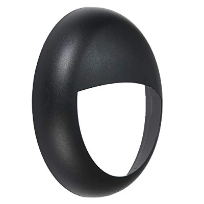 Image of Black Polycarbonate Eyelid Version Bezel for The CALO Range of Outdoor Bulkheads