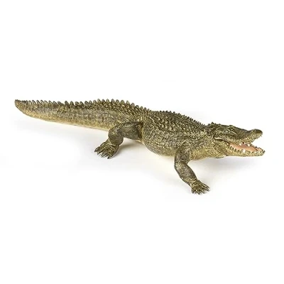 Image of Papo WILD ANIMAL KINGDOM Figurine, Print, 50254 Alligator, Multicolour