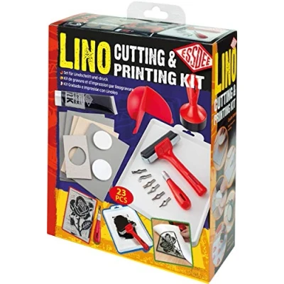 Image of Essdee L5PKR1 Lino Cutting &amp; Printing Kit (23 Pieces)