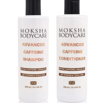 Image of Caffeine Shampoo and Conditioner Sets Hair Growth for Men Women, 2x300ml