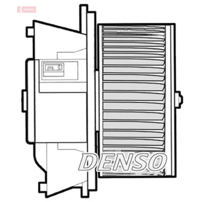 Image of 46722956 Blower Motor DENSO DEA09043 for left hand drive vehicles without resistor FIAT: Doblo I Cargo, Punto II Hatchback, Estate