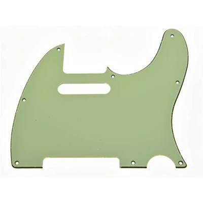 Image of KAISH 8 Hole Tele Style Pickguard TL Guitar Pick Guard Scratch Plate for Tele/Telecaster Mint Green