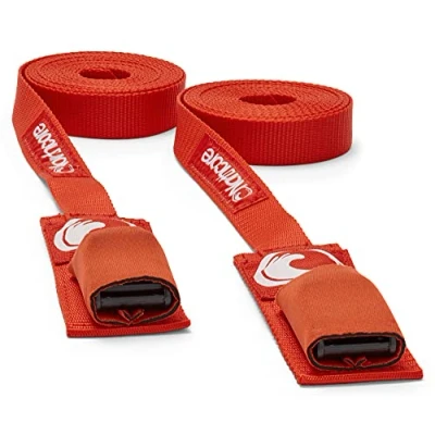 Image of Northcore Surfing and Watersports Accessories 3.6M Standard Tie Downs Red