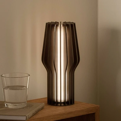 Image of EVA Solo LED table lamp Radiant, black, rubber, IP44