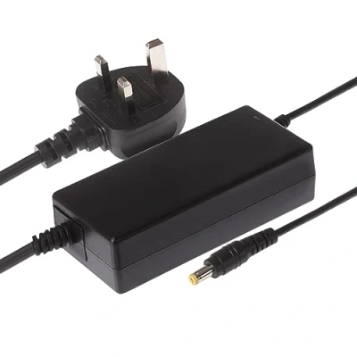 Image of Maplin UK Power Supply Desk Top 12V DC 2 Amp 24W 5.5 x 2.1 10mm Plug, 2.3m Lead