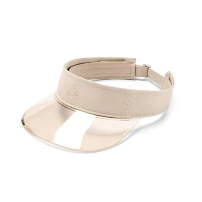 Image of Johnny Urban Sun Visor for Women and Men Beige Terry Hat Made from Cotton Plain Cap Festival Or Sport Summer Accessories