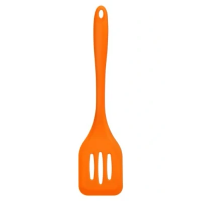Image of Premier Housewares Zing Silicone Slotted Turner Orange