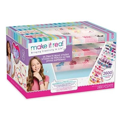 Image of Make It Real Deluxe Beads Set (2.700 Pieces), Multicoloured, 1701