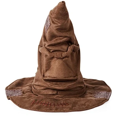 Image of Wizarding World, Talking Sorting Hat with 15 Phrases for Harry Potter Pretend Play, Kids’ Toys Aged 5 and Up