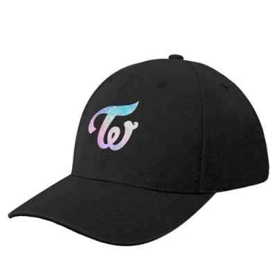 Image of DYHVVD Unisex Hat Fashion Hip Hop Baseball Cap Twice Logo (Pastel Galaxy) Classic Outdoor Sports Man Caps Adult Women&#039;s Hats Men&#039;s Gifts