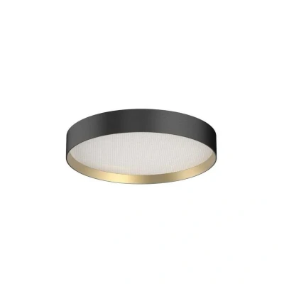 Image of LOOM DESIGN LED ceiling lamp Lucia black/gold coloured Ø 45 cm
