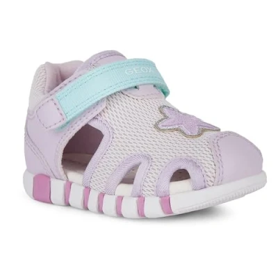 Image of Geox Baby Girls B Iupidoo Gir Sandal, Pink Lilac, 2.5 UK Child