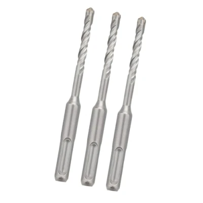 Image of hsawbit SDS Plus Hammer Drill Bits 5mm x 110mm 3, Masonry Dill bit Cross Tip Carbide for Brick Walls, Concrete, Stone