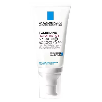Image of La Roche Posay Toleriane Rosaliac Ar SPF30 Moisturiser For Dry, Redness Prone Skin 50ml