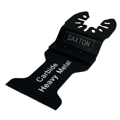 Image of QF35HM Saxton Heavy Metal Blade Dewalt Wolf Stanley Worx F30 Erbauer Oscillating Multitools