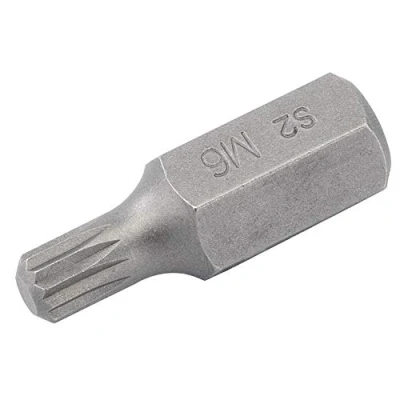 Image of Draper M6 x 30mm Spline 10mm Insert Bit for Mechanic&#039;s Sets