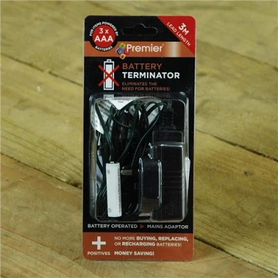 Image of Premier Decorations 3 x AAA 4.5V Mains Adaptor Battery Replacement