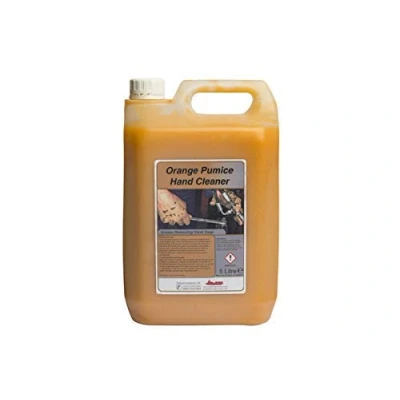 Image of We Can Source It Ltd Orange Pumice Detergent Degreaser Heavy Duty Solvent Free Hand Cleaner with Micro Polymer Granules 5 Litres