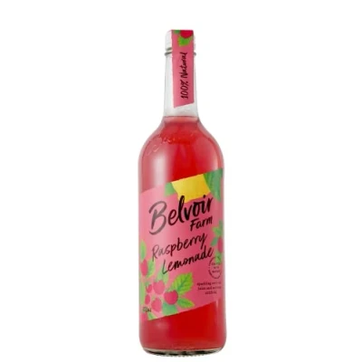 Image of Belvoir Farm Raspberry Lemonade Bottles, 6 x 750ml