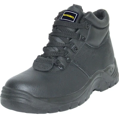 Image of Sitesafe SSF01 Men&#039;s Size 7 Black Safety Boots