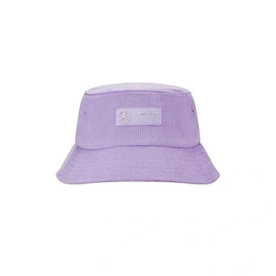 Image of Mercedes AMG Petronas Formula One Team Retro Bucket Hat Lilac Unisex Size: size