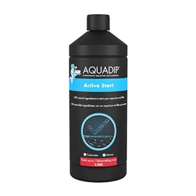 Image of Aquadip Active Start 1000ml Tropical Coldwater Aquarium Fish Tank Biological Water Treatment