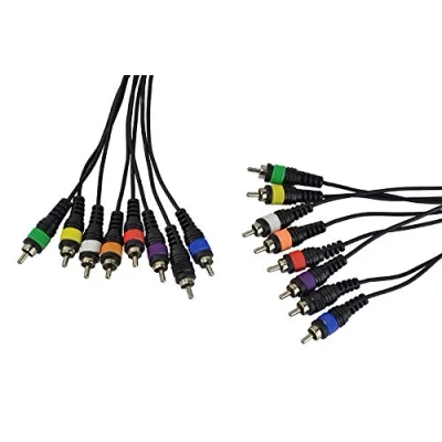 Image of Cobra Phono RCA To Loom 8 Way Lead, 3 metres