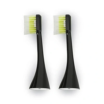 Image of ToothWave Brush Heads Black, Extra Soft/Small, Pack of 2