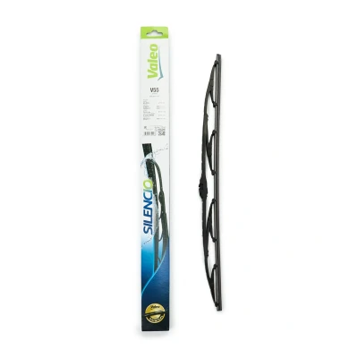 Image of 6426S4 Wiper blade VALEO SILENCIO, SILENCIO CONVENTIONAL SINGLE 574118 550mm Front Standard 22Inch Hook fixing FORD: FIESTA 5, Transit Mk6 Van