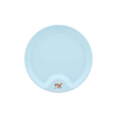 Image of Mepal Children’s Plate Mio Little Dutch, Toddler Plate, Kid Friendly Dish, Dinnerware, Microwave Safe, Dishwasher Safe &amp; BPA Free, Forest Friends
