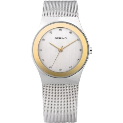 Image of BERING Women Analog Quartz Classic Collection Watch with stainless steel Strap and Sapphire Crystal 12927 010