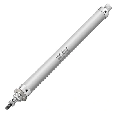Image of Heschen Pneumatic slim Air Cylinder MAL 16 175 M5 port 16mm Bore 175mm Stroke Double Acting
