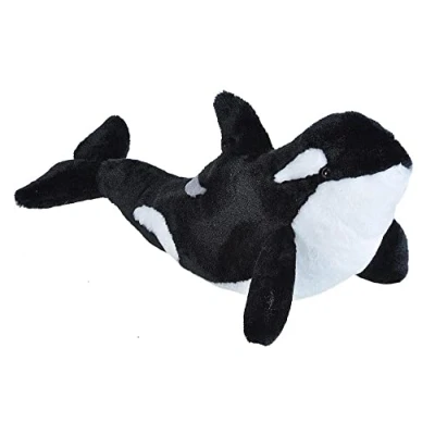 Image of Wild Republic Orca Plush, Cuddlekins Cuddly Soft Toys, Kids Gifts, 30 cm