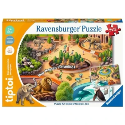Image of Ravensburger 00138 Animals tiptoi, Multicoloured