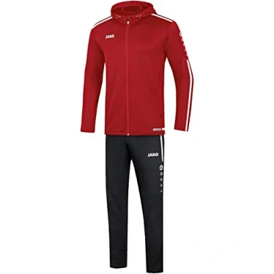 Image of JAKO Striker 2.0 M9619 Men&#039;s Tracksuit with Hood Chilli Red/White L