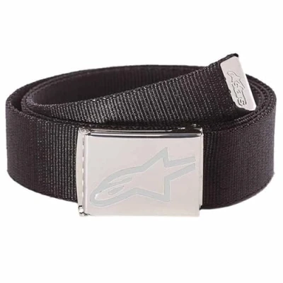 Image of Alpinestars, Ageless Web Belt, Black/Chrome, Os, Man