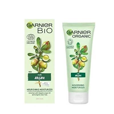 Image of GARNIER, Face Cream, GARNIER Bio Argan Nourishing Moisturizer, 50 ml