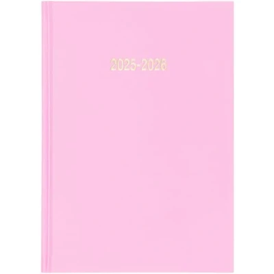 Image of Star Note 2025 2026 Academic Diary School Planner Student Oragniser (Pink, A5 Page a Day)
