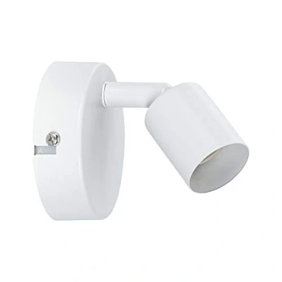 Image of Paulmann Carolina wall spotlight, white, 1 bulb